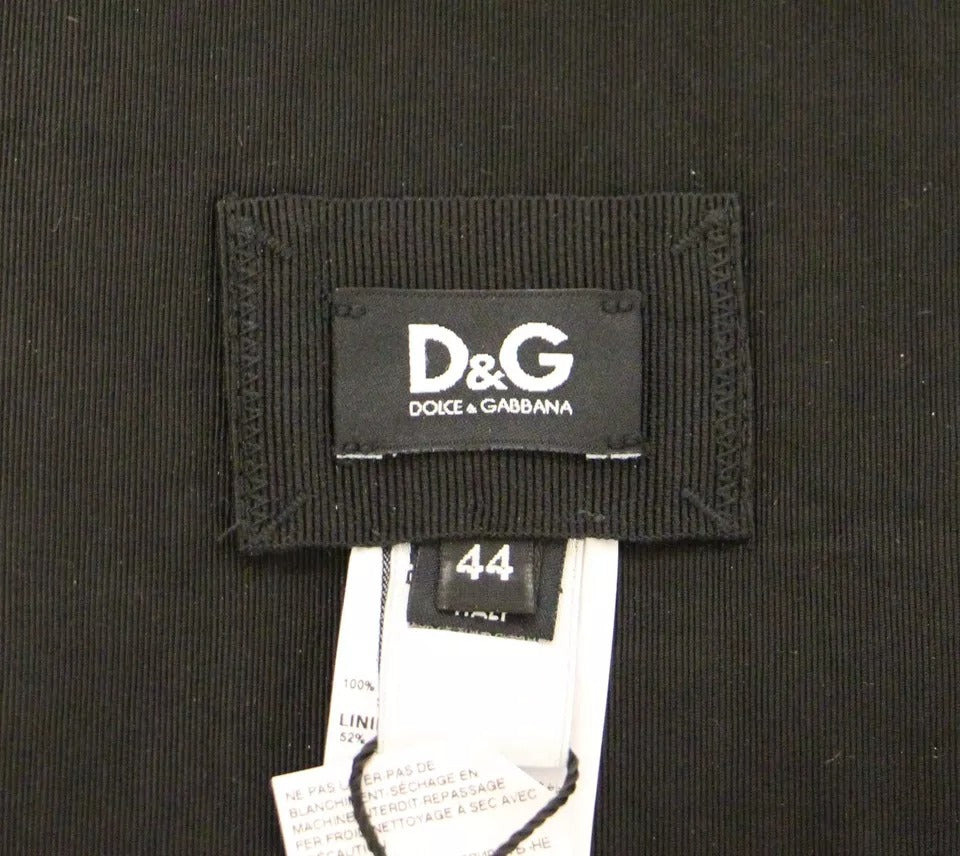 Dolce & Gabbana Black Silk Womens Waist Cummerbund | Regal Royce