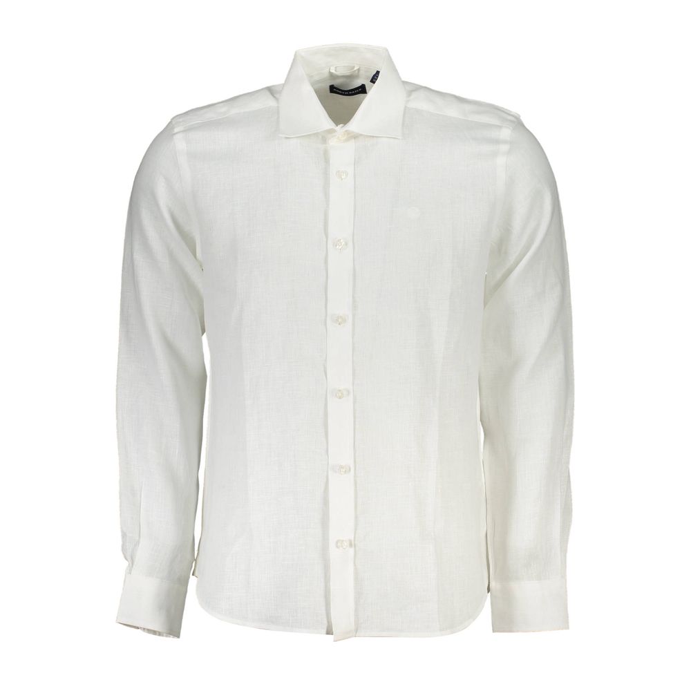 North Sails White Linen Shirt | Regal Royce