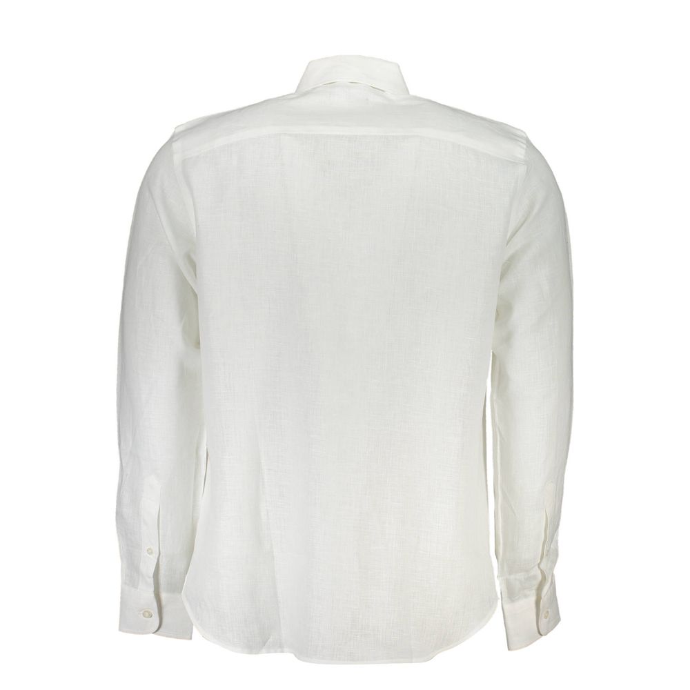 North Sails White Linen Shirt | Regal Royce