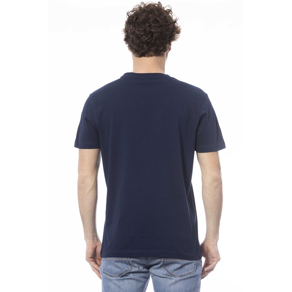 Invicta Blue Cotton Men T-Shirt | Regal Royce