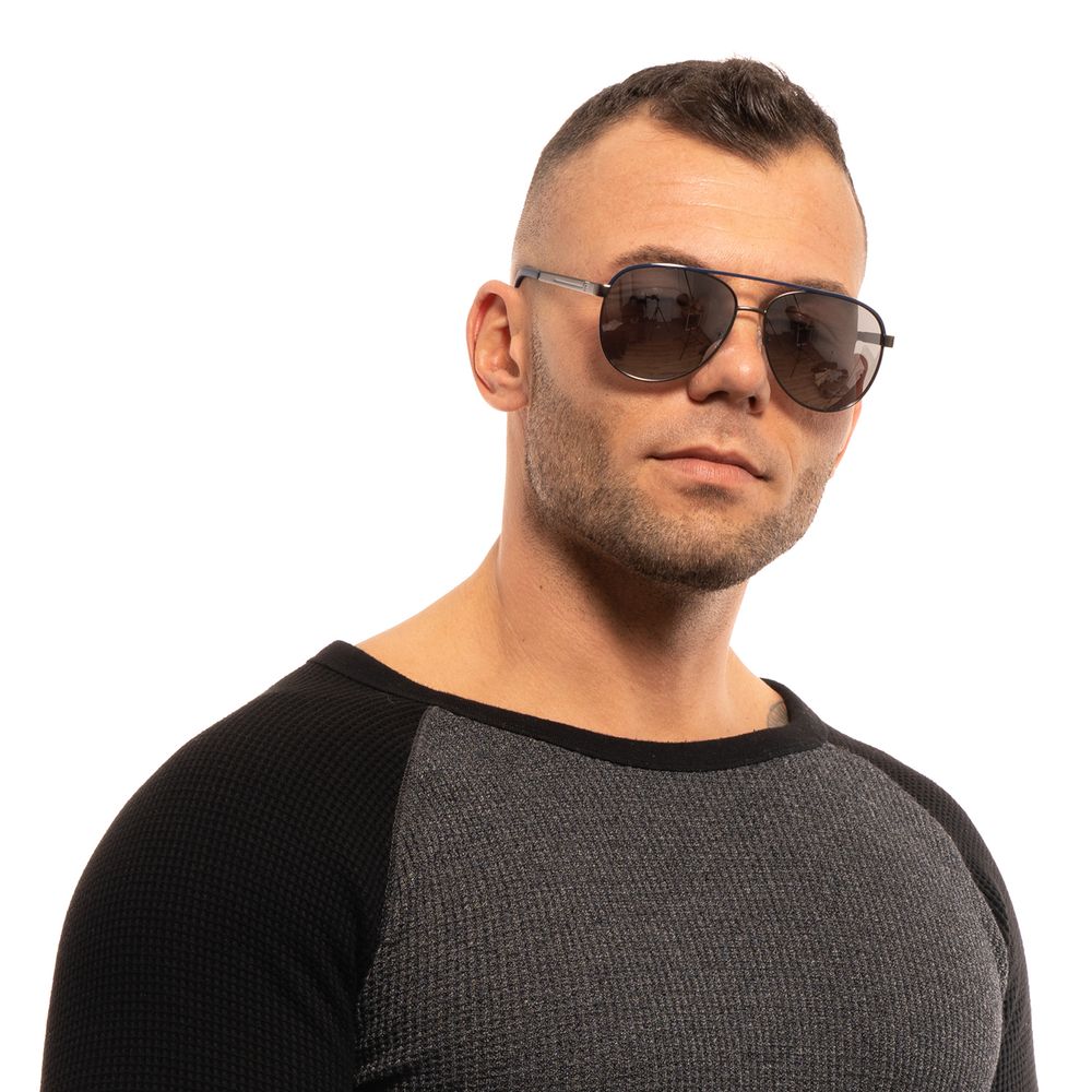 Guess Gray Metal Sunglasses | Regal Royce