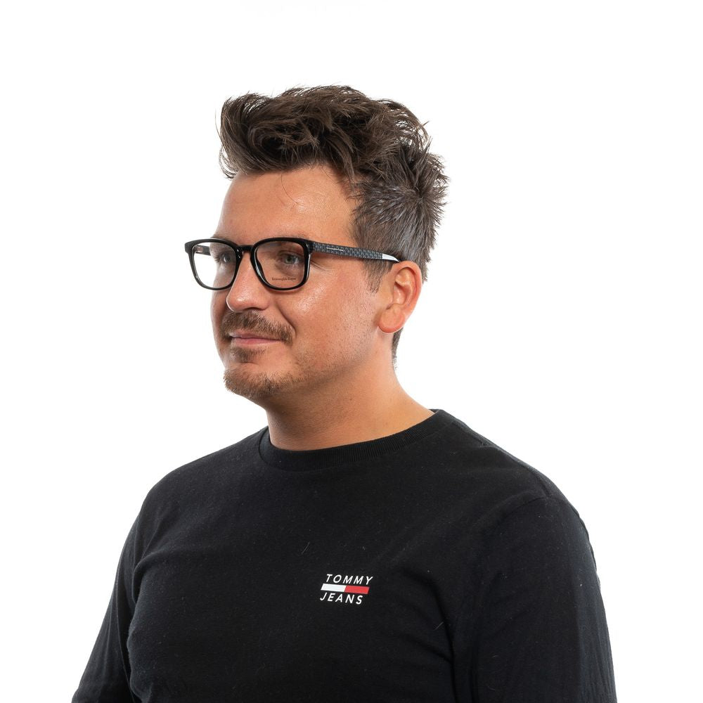 Ermenegildo Zegna Black Plastic Glasses (Frames) | Regal Royce