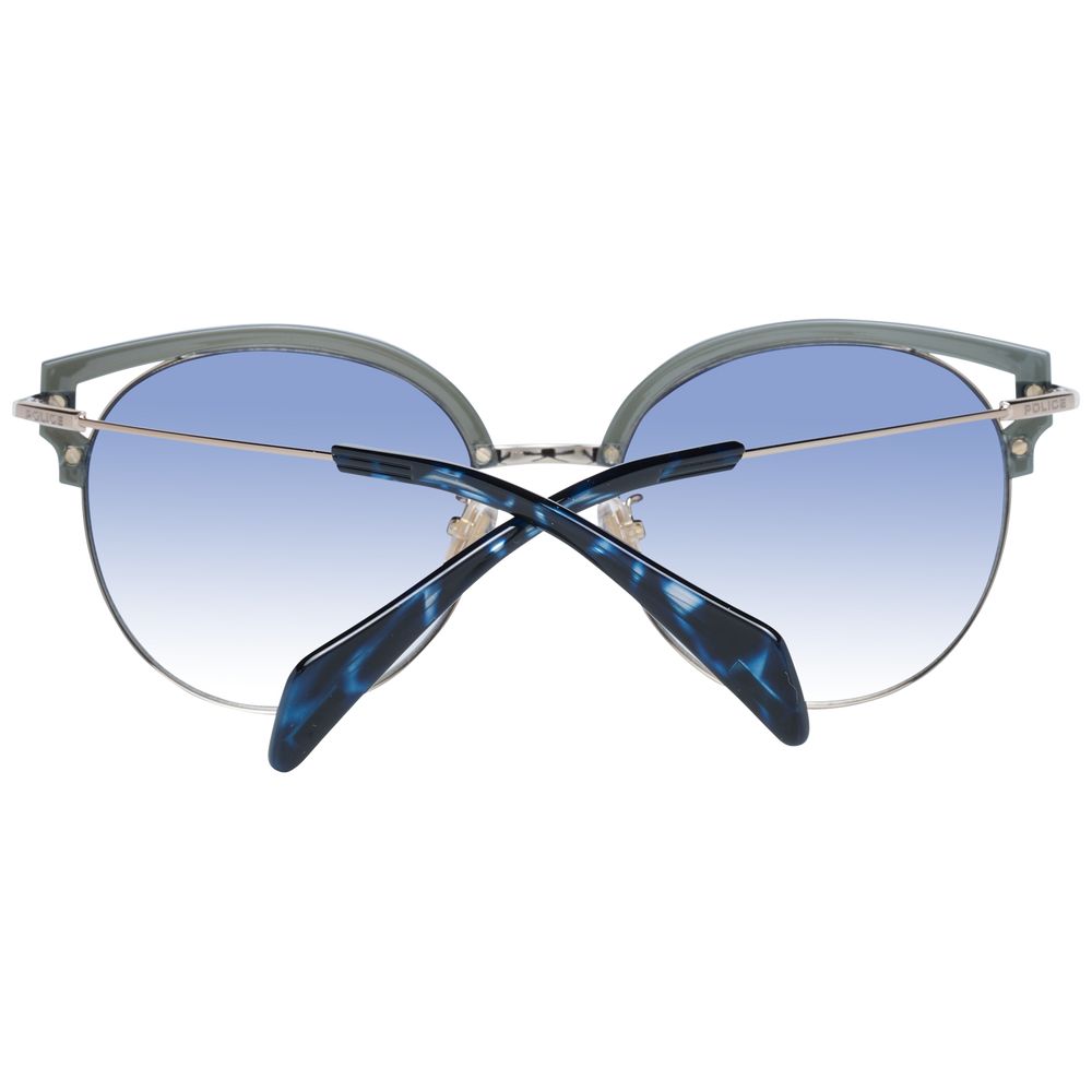 Police Blue Metal & Plastic Sunglasses | Regal Royce