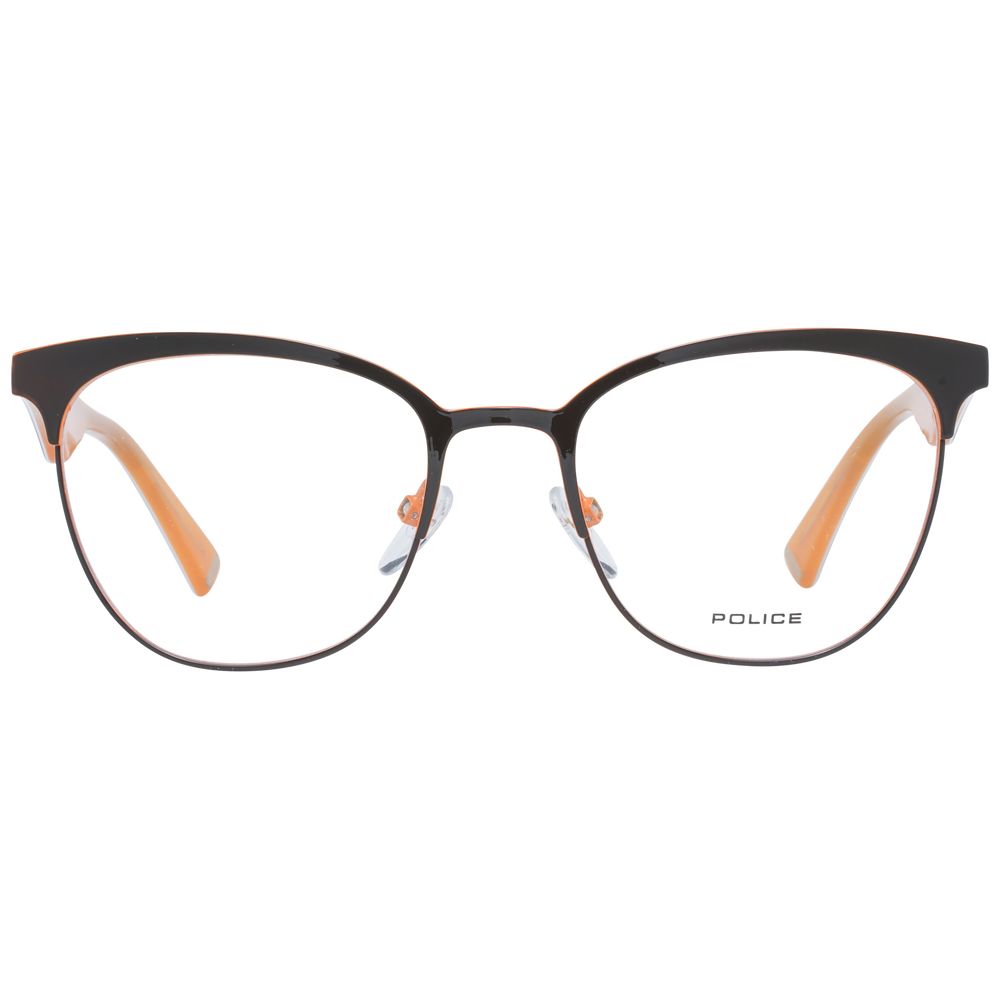 Police Brown Plastic Glasses (Frames) | Regal Royce
