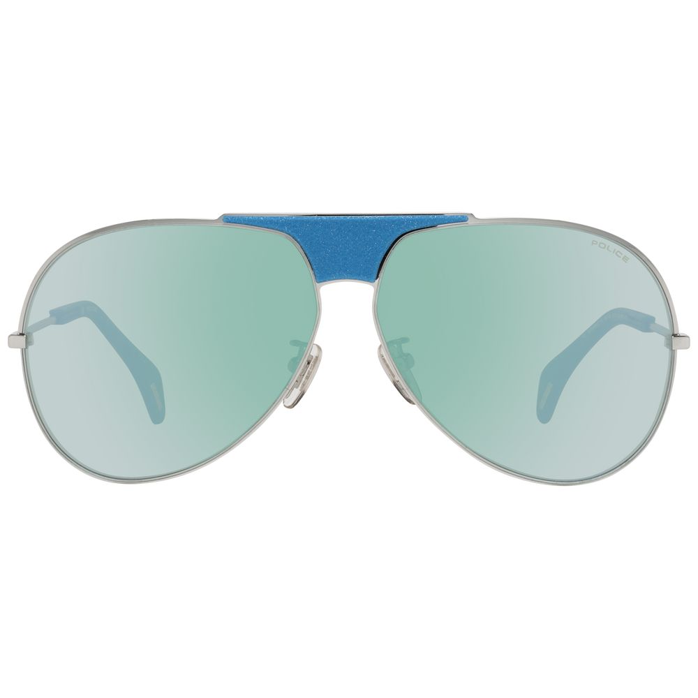 Police Blue Plastic Sunglasses | Regal Royce