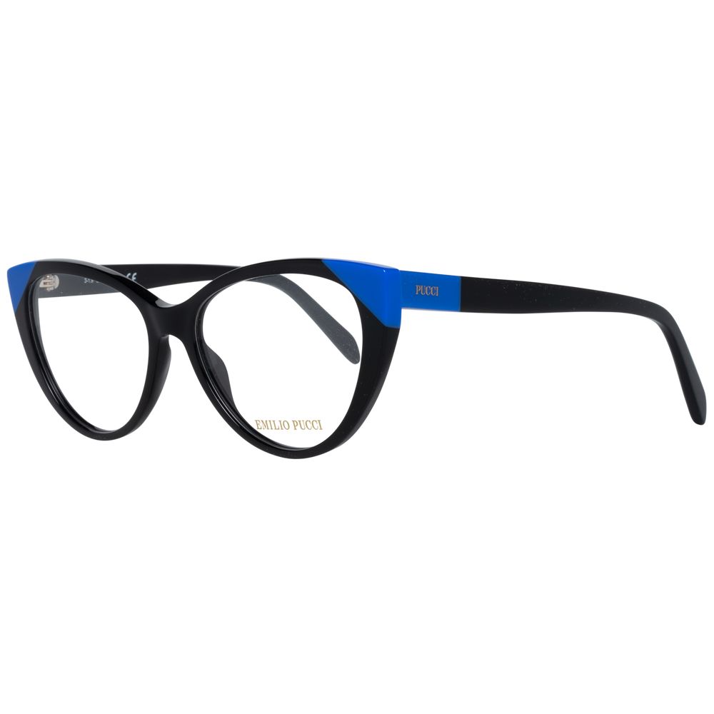 Emilio Pucci Black Plastic Glasses (Frames) | Regal Royce