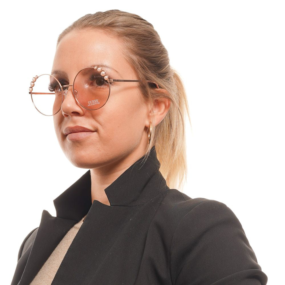 Guess Rose Gold Metal Sunglasses | Regal Royce