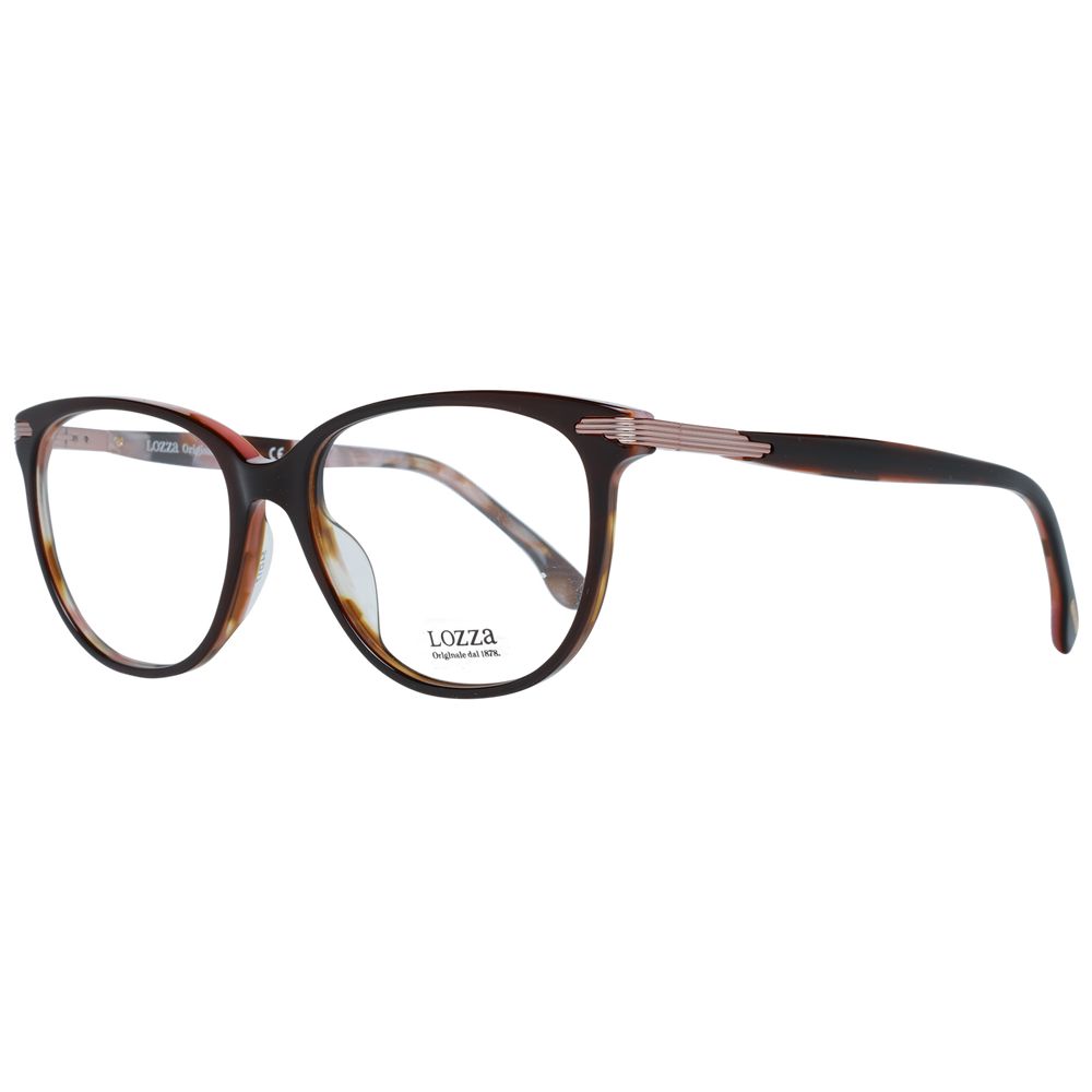 Lozza Brown Plastic Glasses (Frames) | Regal Royce