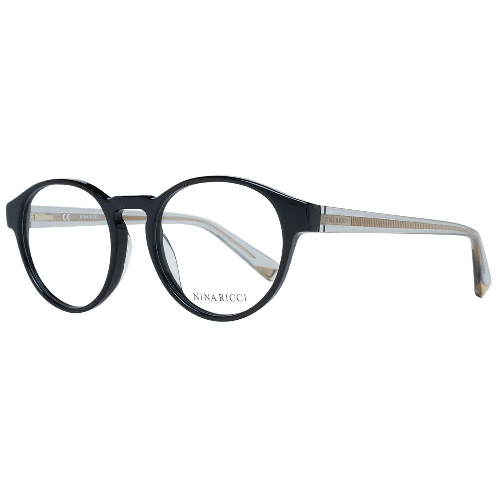 Nina Ricci Black Plastic Glasses (Frames) | Regal Royce