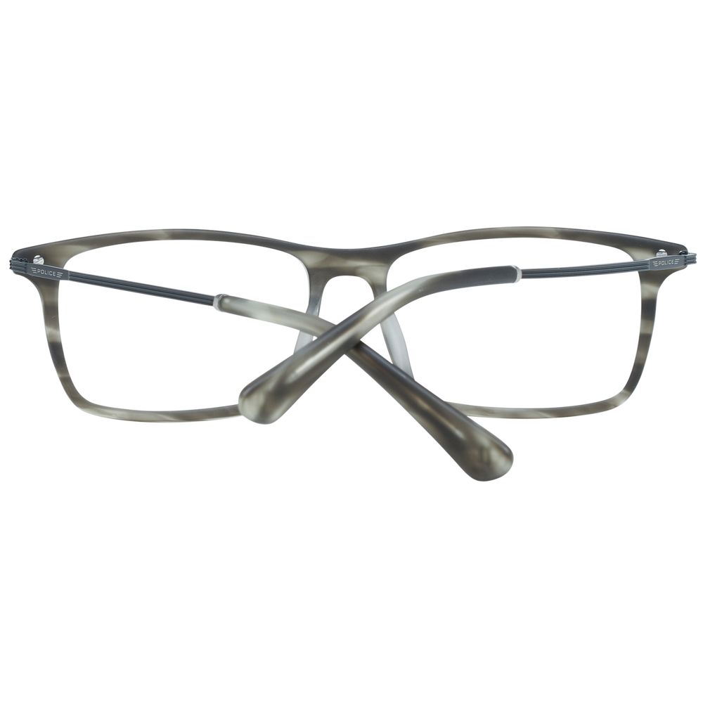 Police Gray Metal & Plastic Glasses (Frames) | Regal Royce