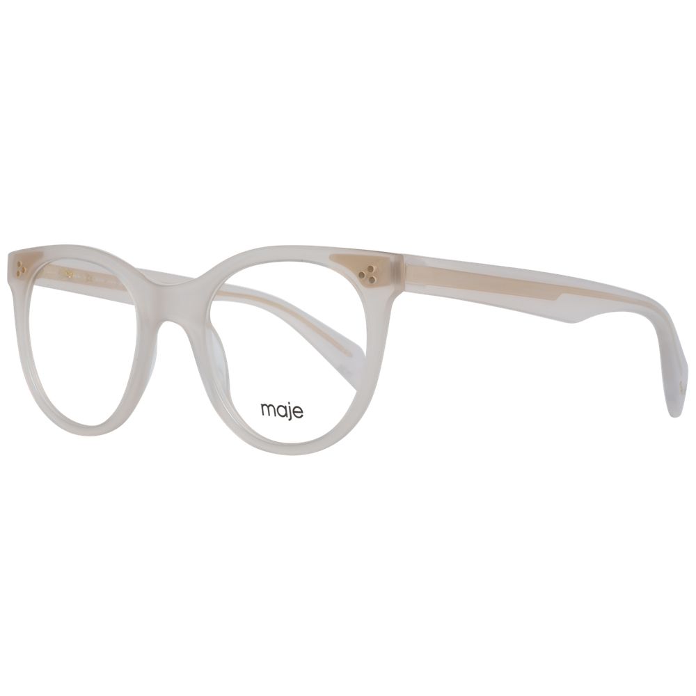 Maje White Plastic Glasses (Frames) | Regal Royce