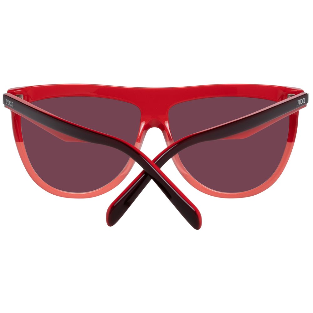 Emilio Pucci Burgundy Plastic Sunglasses | Regal Royce