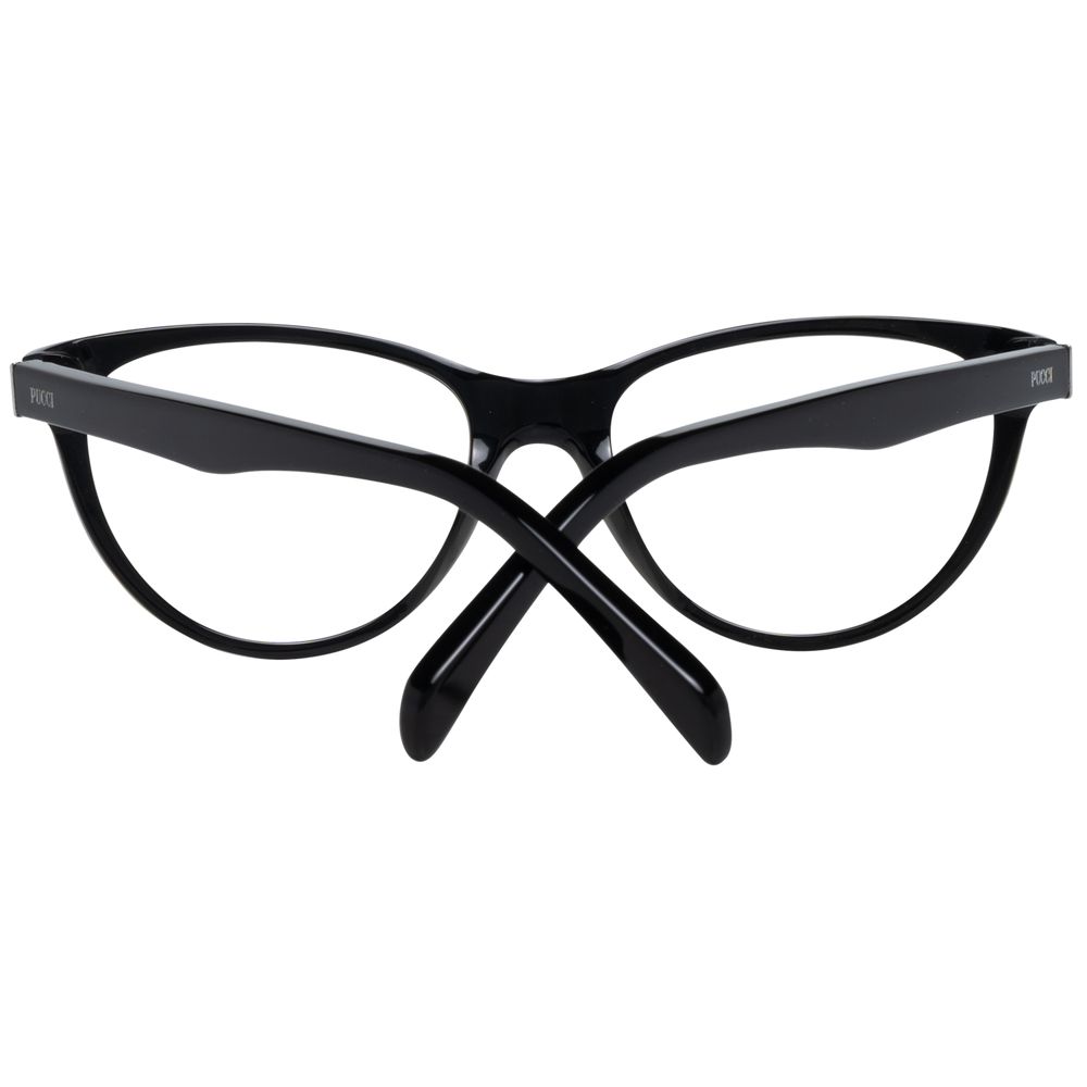 Emilio Pucci Black Plastic Glasses (Frames) | Regal Royce