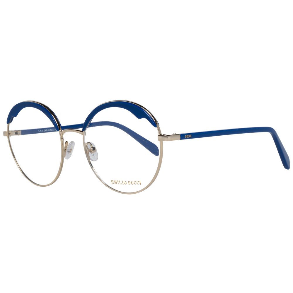 Emilio Pucci Blue Metal & Plastic Glasses (Frames) | Regal Royce