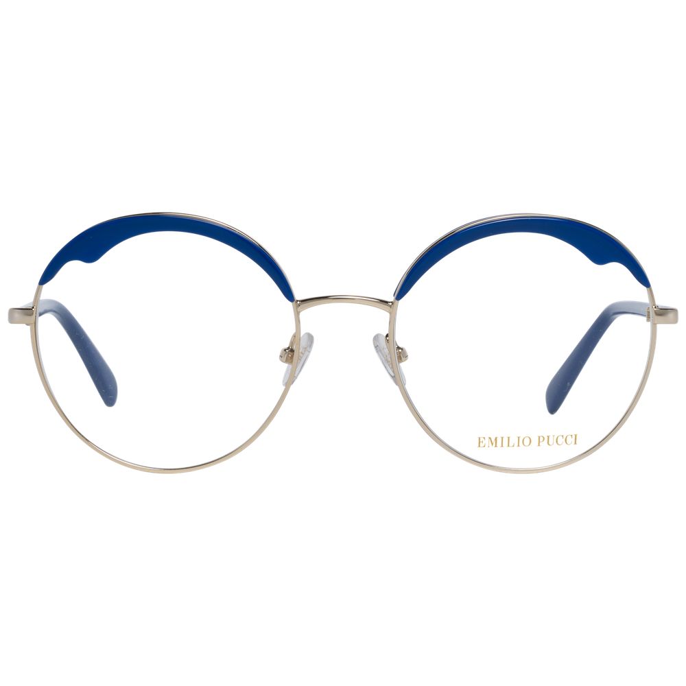 Emilio Pucci Blue Metal & Plastic Glasses (Frames) | Regal Royce