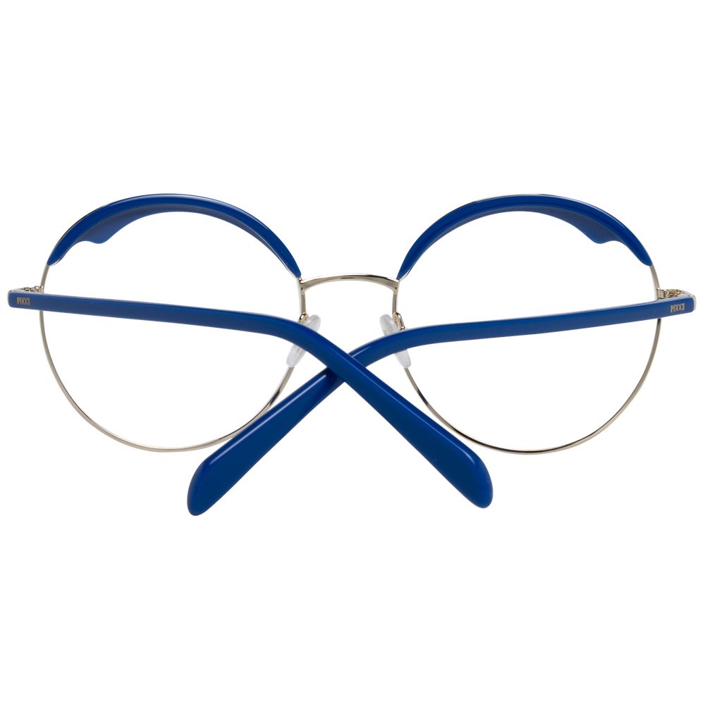 Emilio Pucci Blue Metal & Plastic Glasses (Frames) | Regal Royce