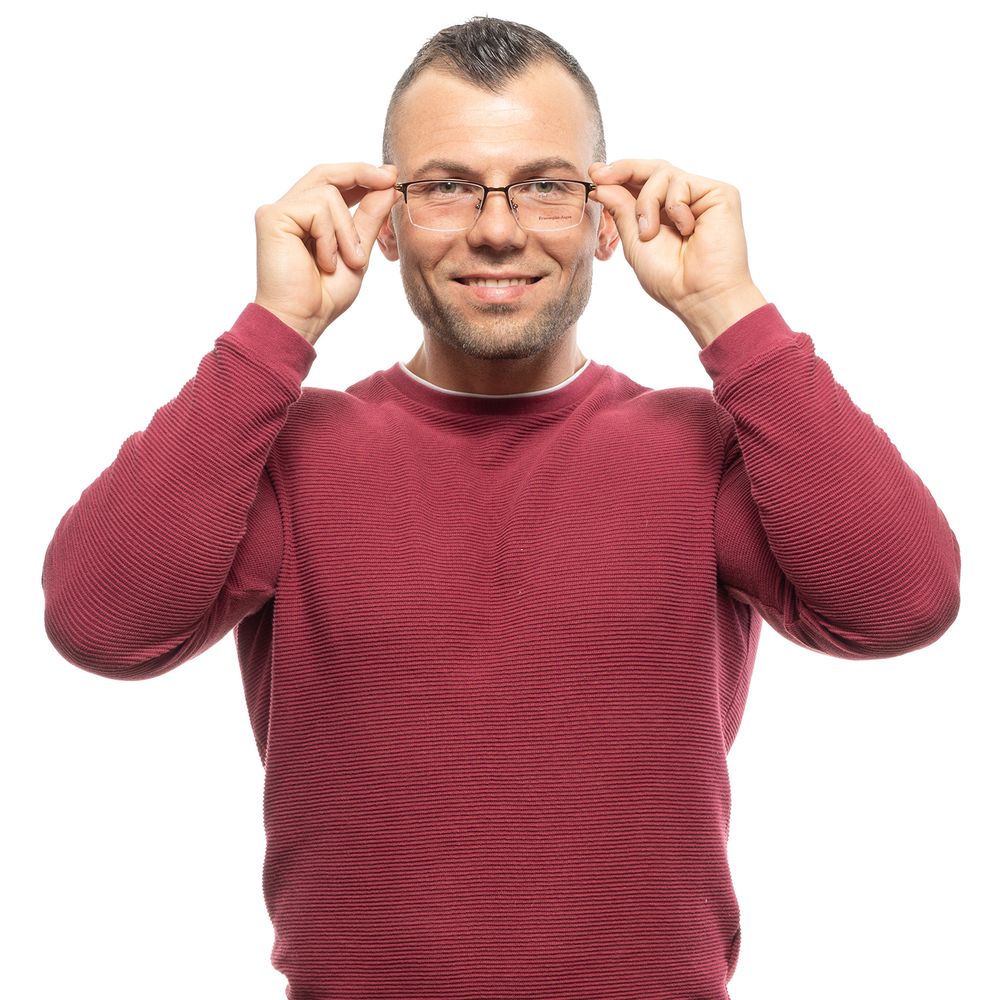 Ermenegildo Zegna Bronze Metal Glasses (Frames) | Regal Royce