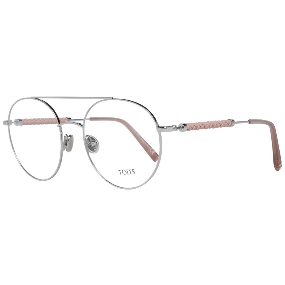 Tod's Silver Metal & Leather Glasses (Frames) | Regal Royce