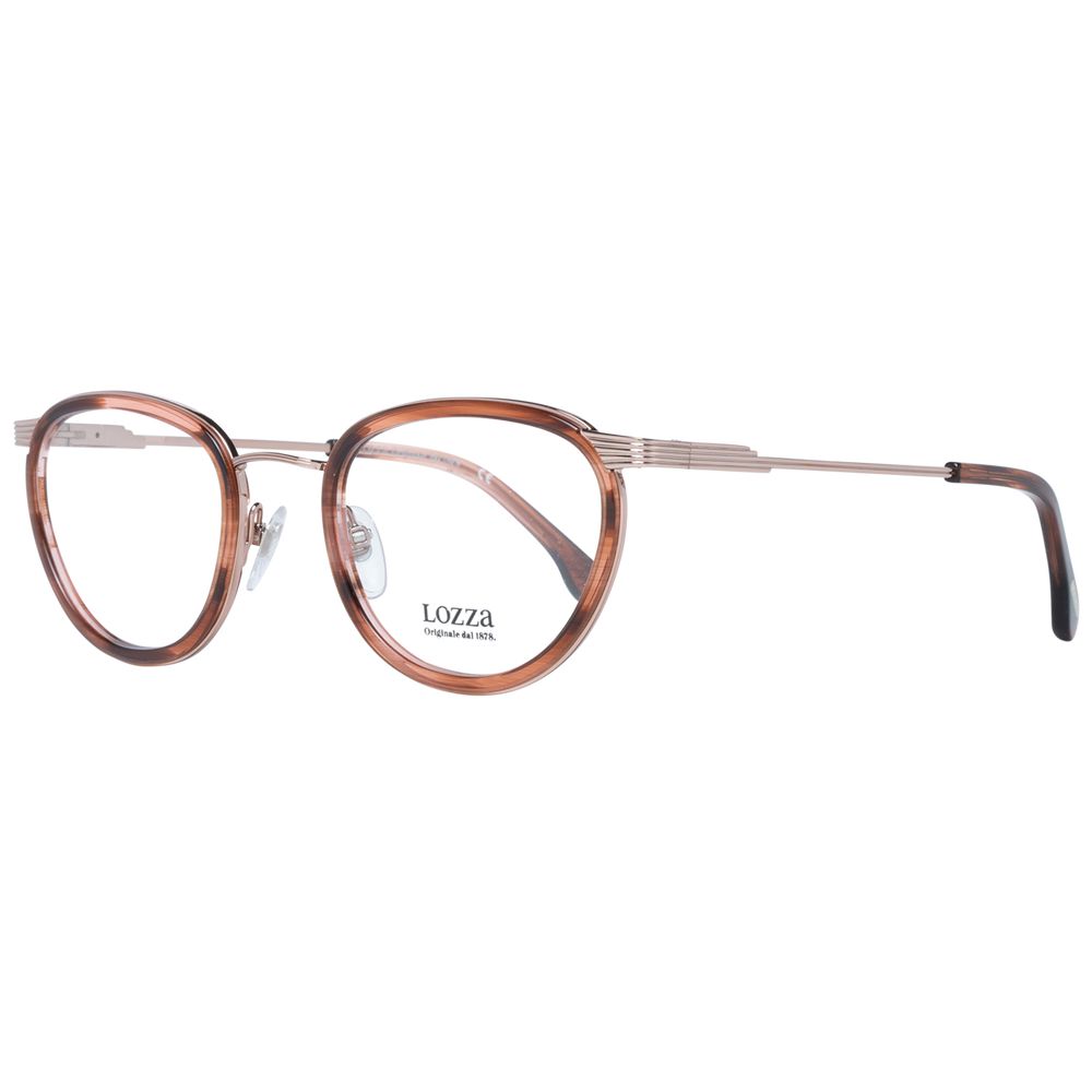 Lozza Brown Metal & Plastic Glasses (Frames) | Regal Royce