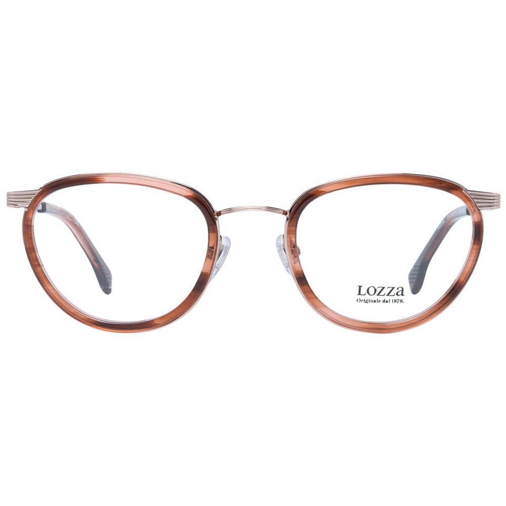 Lozza Brown Metal & Plastic Glasses (Frames) | Regal Royce