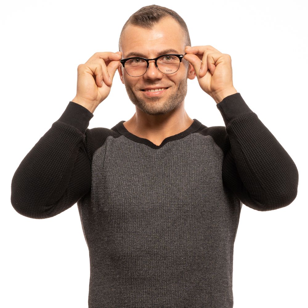 Lozza Black Metal & Plastic Glasses (Frames) | Regal Royce