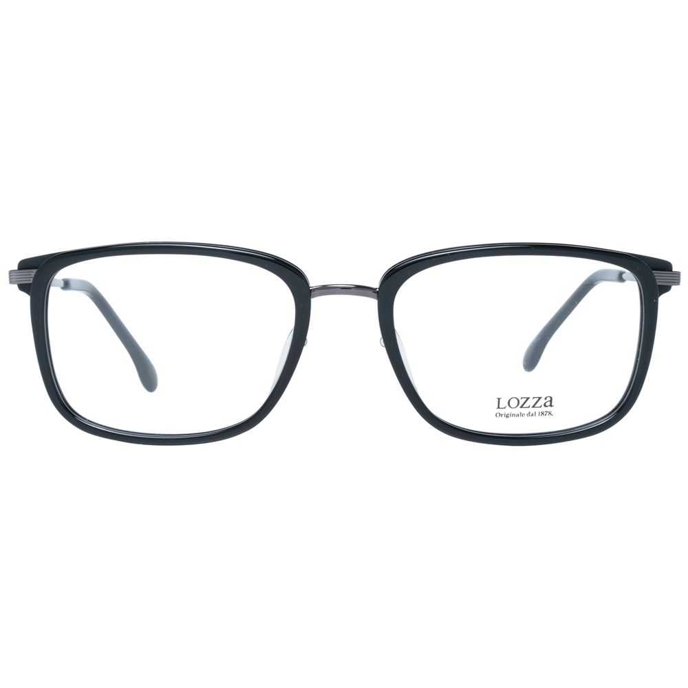 Lozza Black Plastic Glasses (Frames) | Regal Royce
