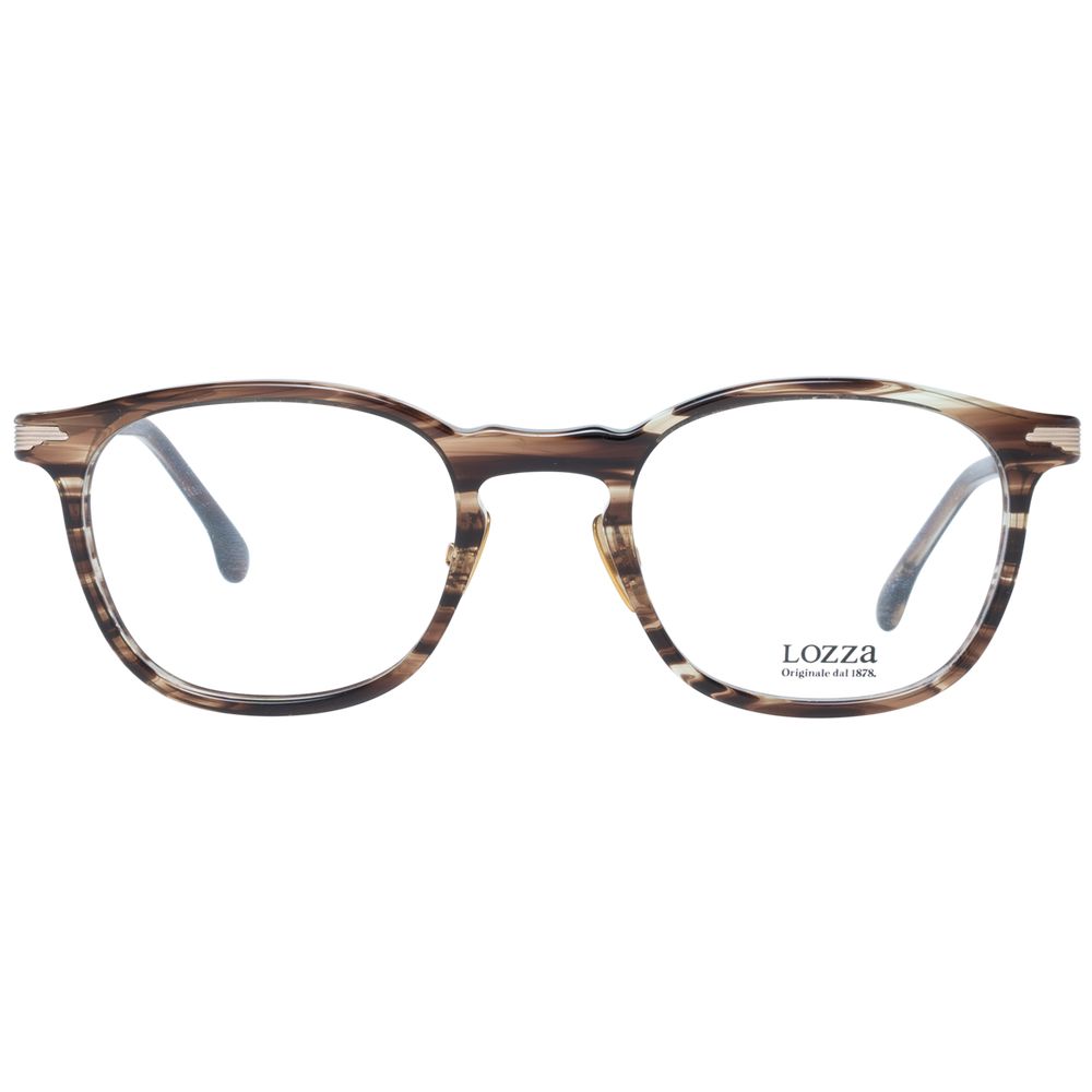Lozza Brown Plastic Glasses (Frames) | Regal Royce