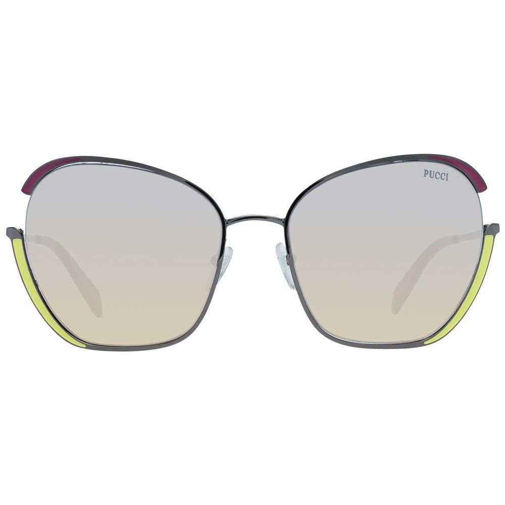 Emilio Pucci Gray Metal Sunglasses | Regal Royce