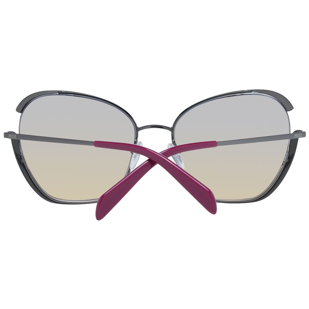Emilio Pucci Gray Metal Sunglasses | Regal Royce
