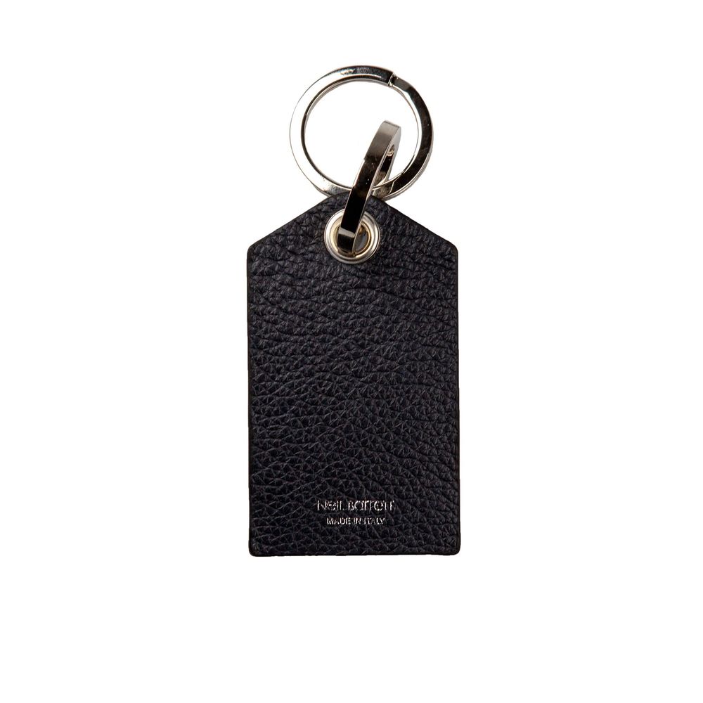 Neil Barrett Blue Leather Men Keychain | Regal Royce