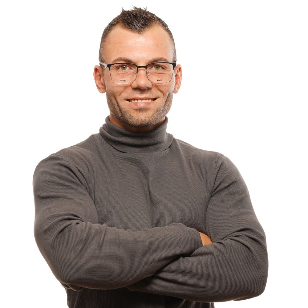 BMW Black Metal Glasses (Frames) | Regal Royce