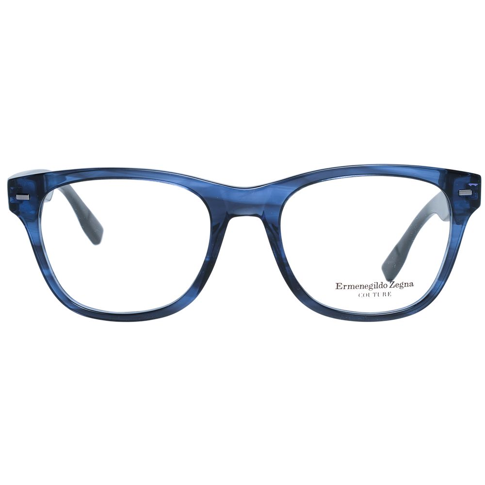 Ermenegildo Zegna Blue Plastic Glasses (Frames) | Regal Royce