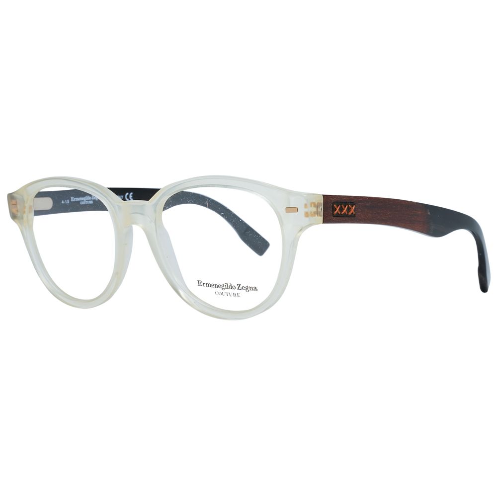 Ermenegildo Zegna Transparent Plastic Glasses (Frames) | Regal Royce