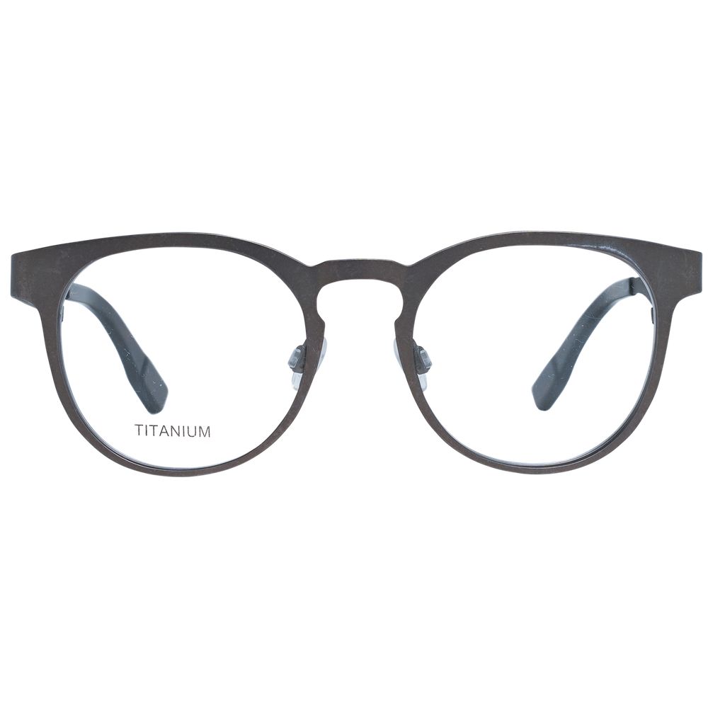 Ermenegildo Zegna Gray Titanium Glasses (Frames) | Regal Royce