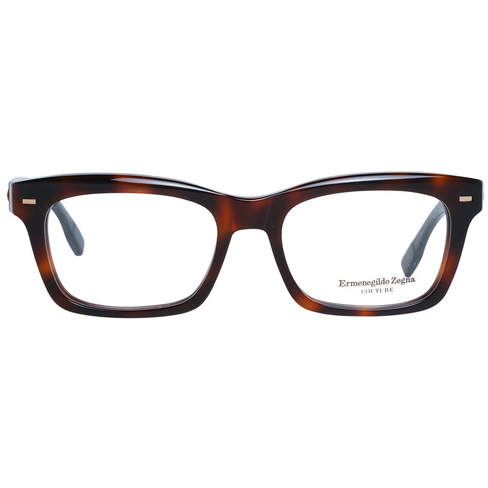 Ermenegildo Zegna Brown Plastic Glasses (Frames) | Regal Royce
