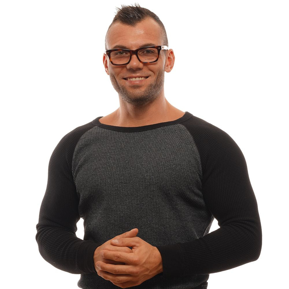 Ermenegildo Zegna Brown Plastic Glasses (Frames) | Regal Royce