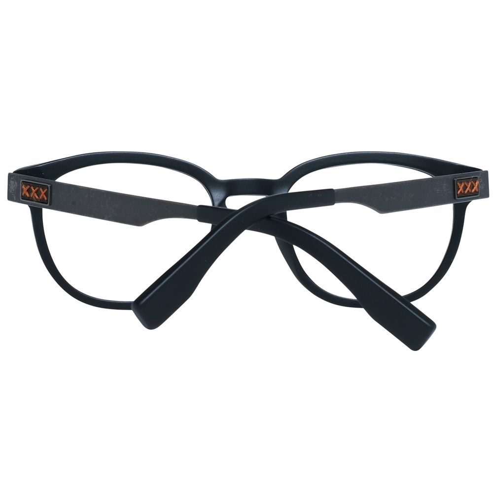 Ermenegildo Zegna Black Plastic Glasses (Frames) | Regal Royce