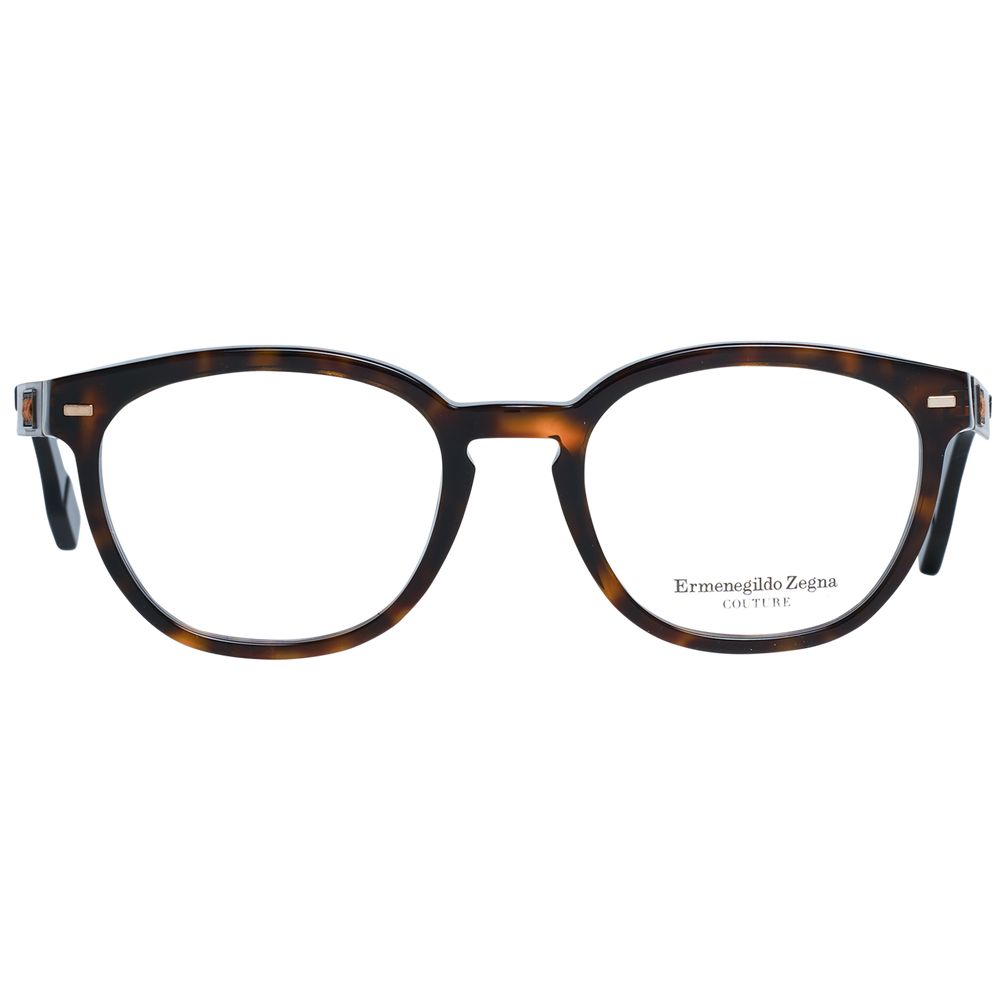 Ermenegildo Zegna Brown Plastic Glasses (Frames) | Regal Royce