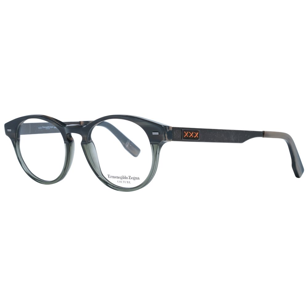 Ermenegildo Zegna Gray Plastic Glasses (Frames) | Regal Royce