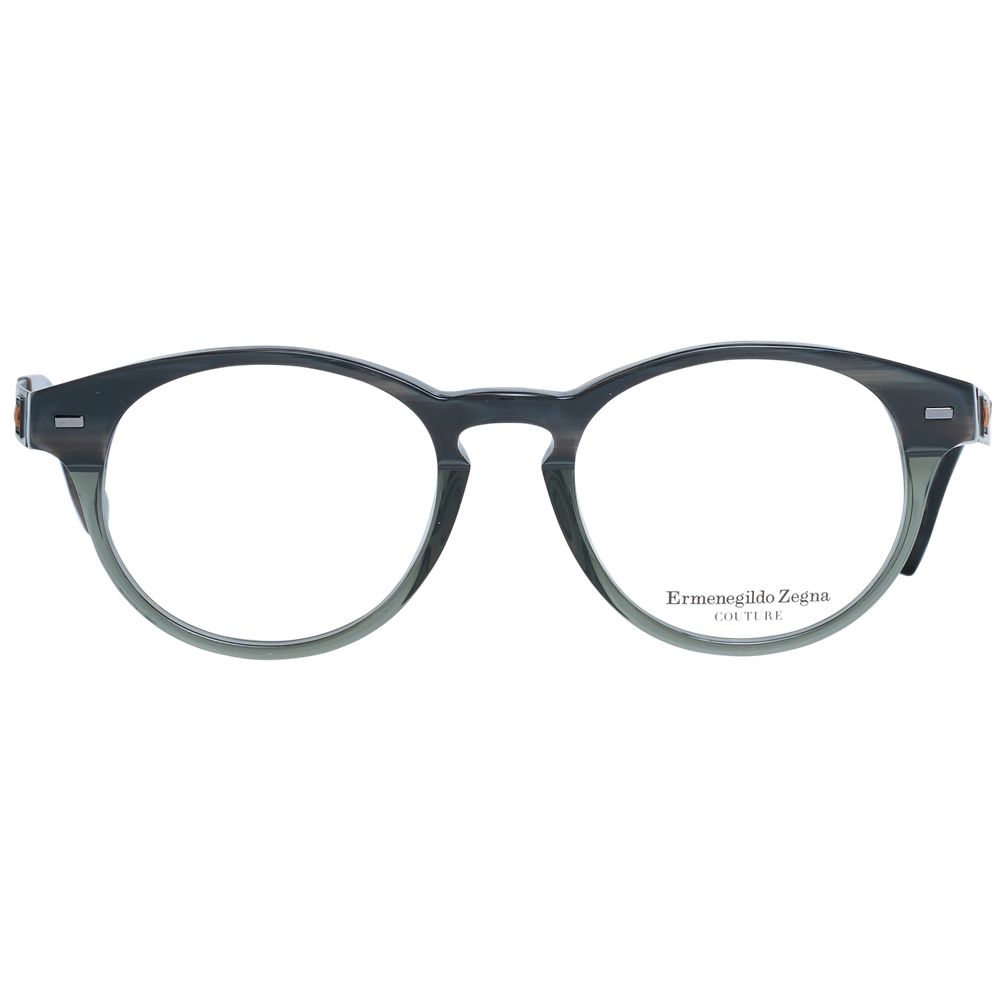 Ermenegildo Zegna Gray Plastic Glasses (Frames) | Regal Royce