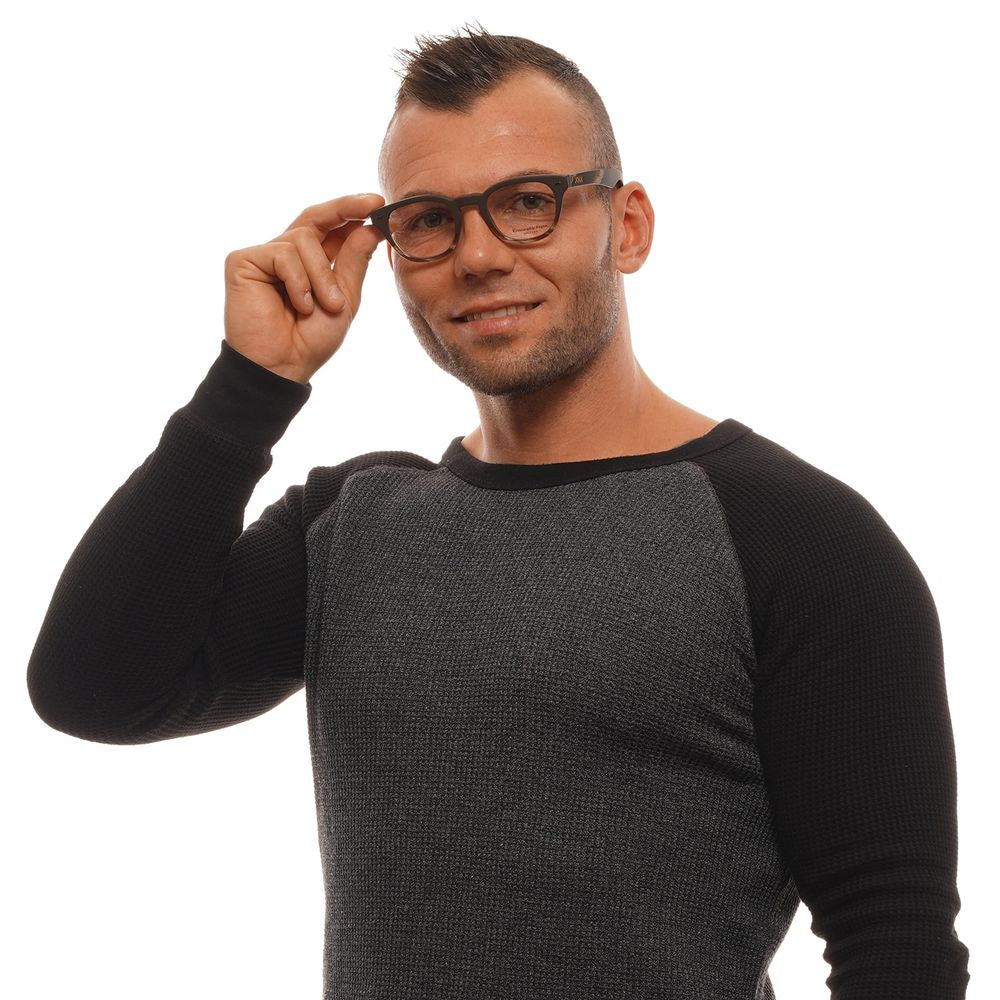 Ermenegildo Zegna Brown Plastic Glasses (Frames) | Regal Royce