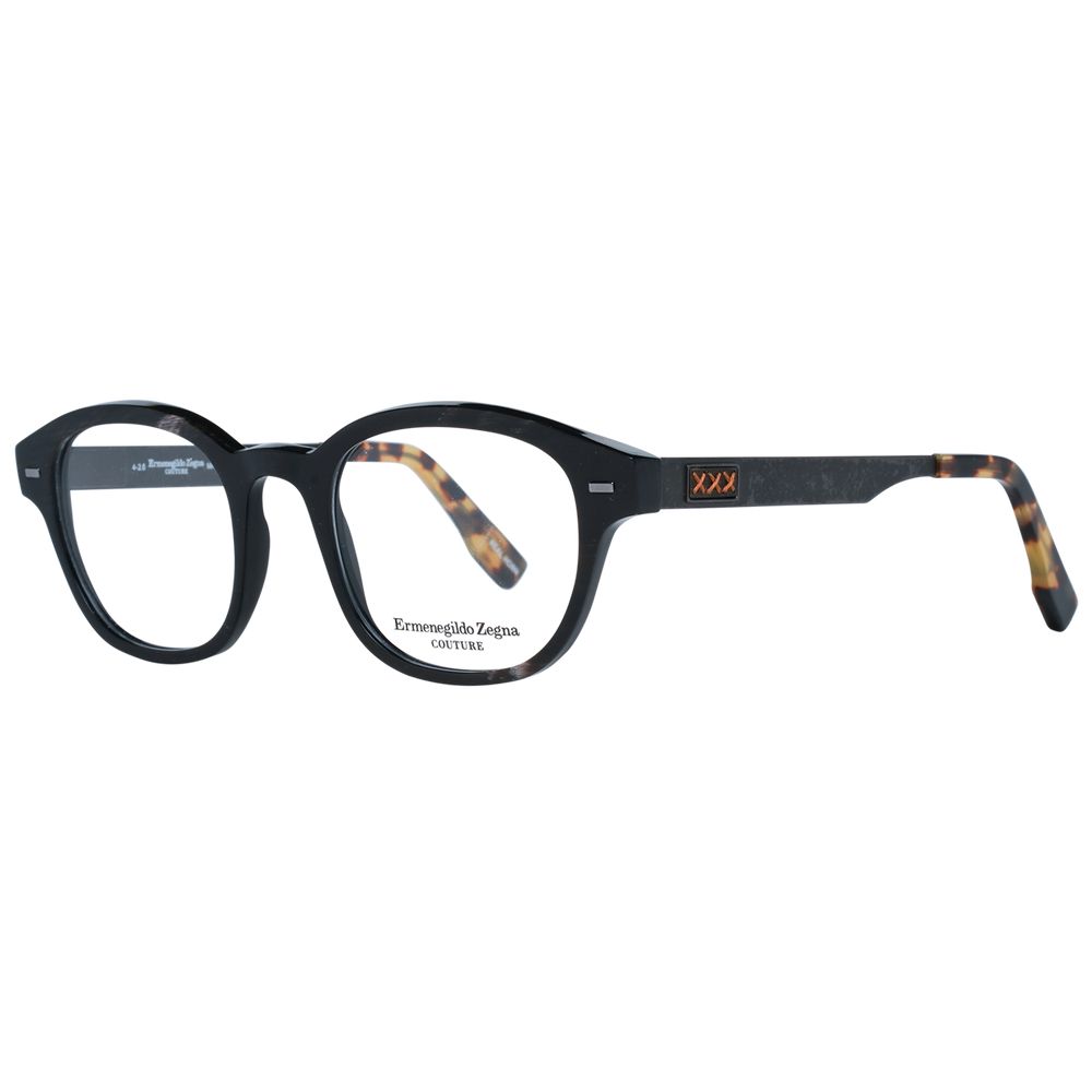 Ermenegildo Zegna Brown Horn Glasses (Frames) | Regal Royce