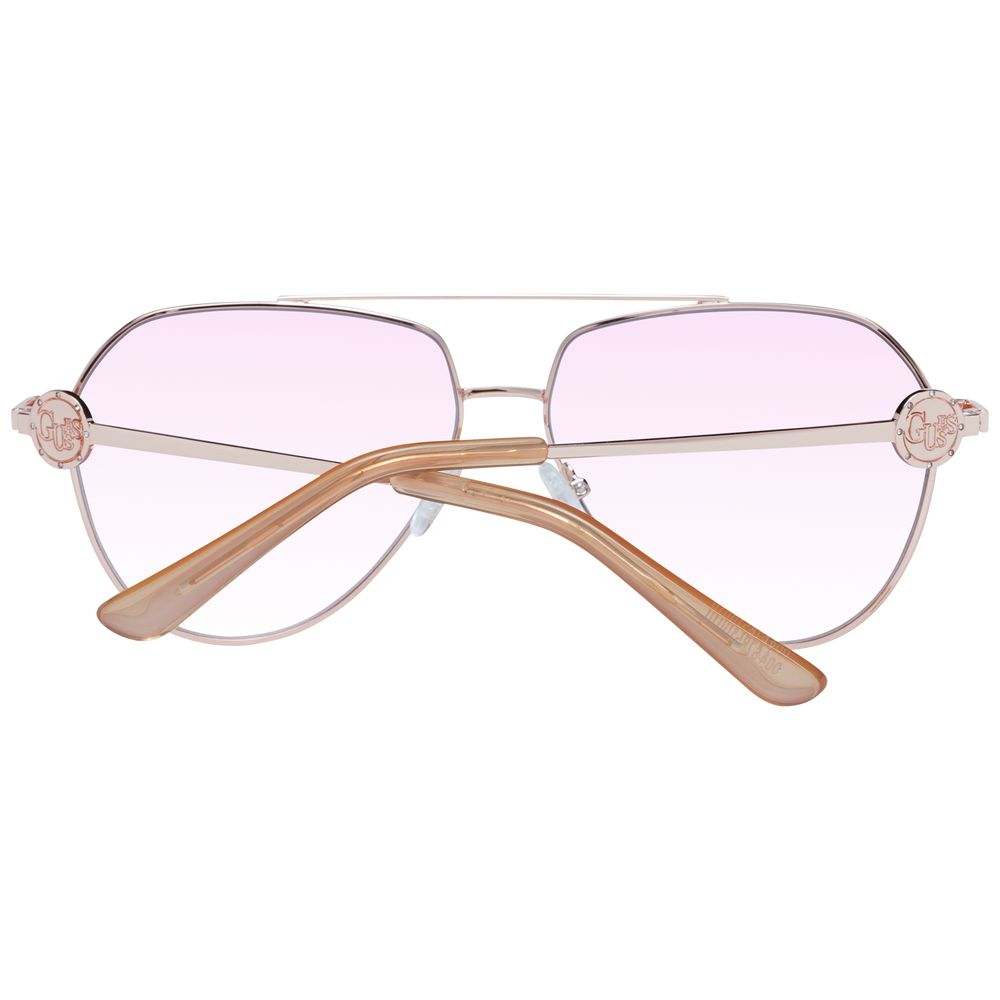 Guess Rose Gold Metal Sunglasses | Regal Royce