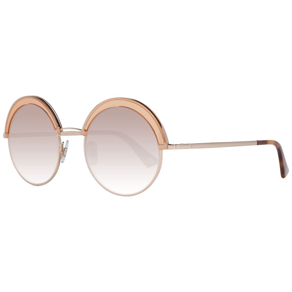 Web Rose Gold Metal & Plastic Sunglasses | Regal Royce
