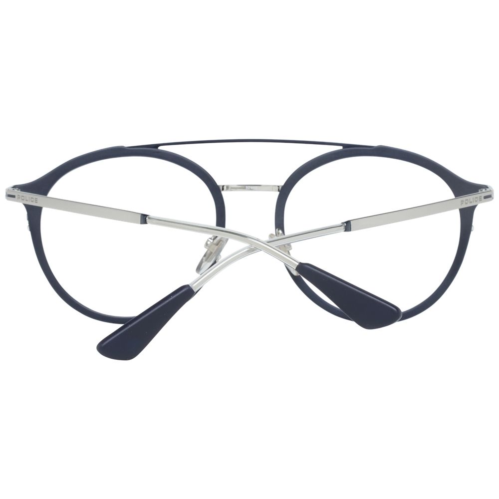 Police Gray Metal & Plastic Glasses (Frames) | Regal Royce