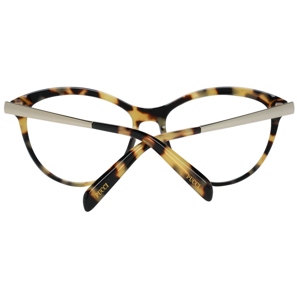 Emilio Pucci Brown Metal & Plastic Glasses (Frames) | Regal Royce