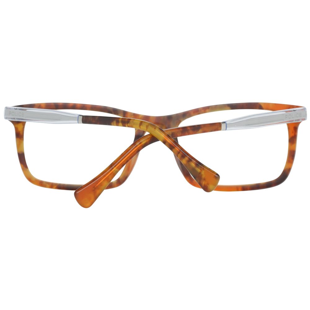 Police Brown Plastic Glasses (Frames) | Regal Royce