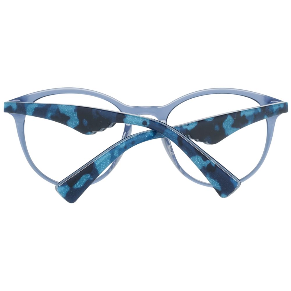 Police Blue Plastic Glasses (Frames) | Regal Royce