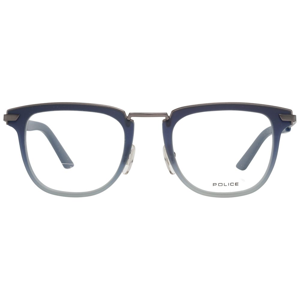 Police Blue Metal & Plastic Glasses (Frames) | Regal Royce