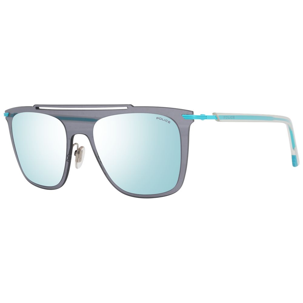 Police Blue Metal & Plastic Sunglasses | Regal Royce